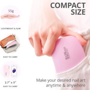 Mini UV LED Nail Lamp Portable Gel Curing Lamp with a Pocket-Size, Mini Nail Dryer