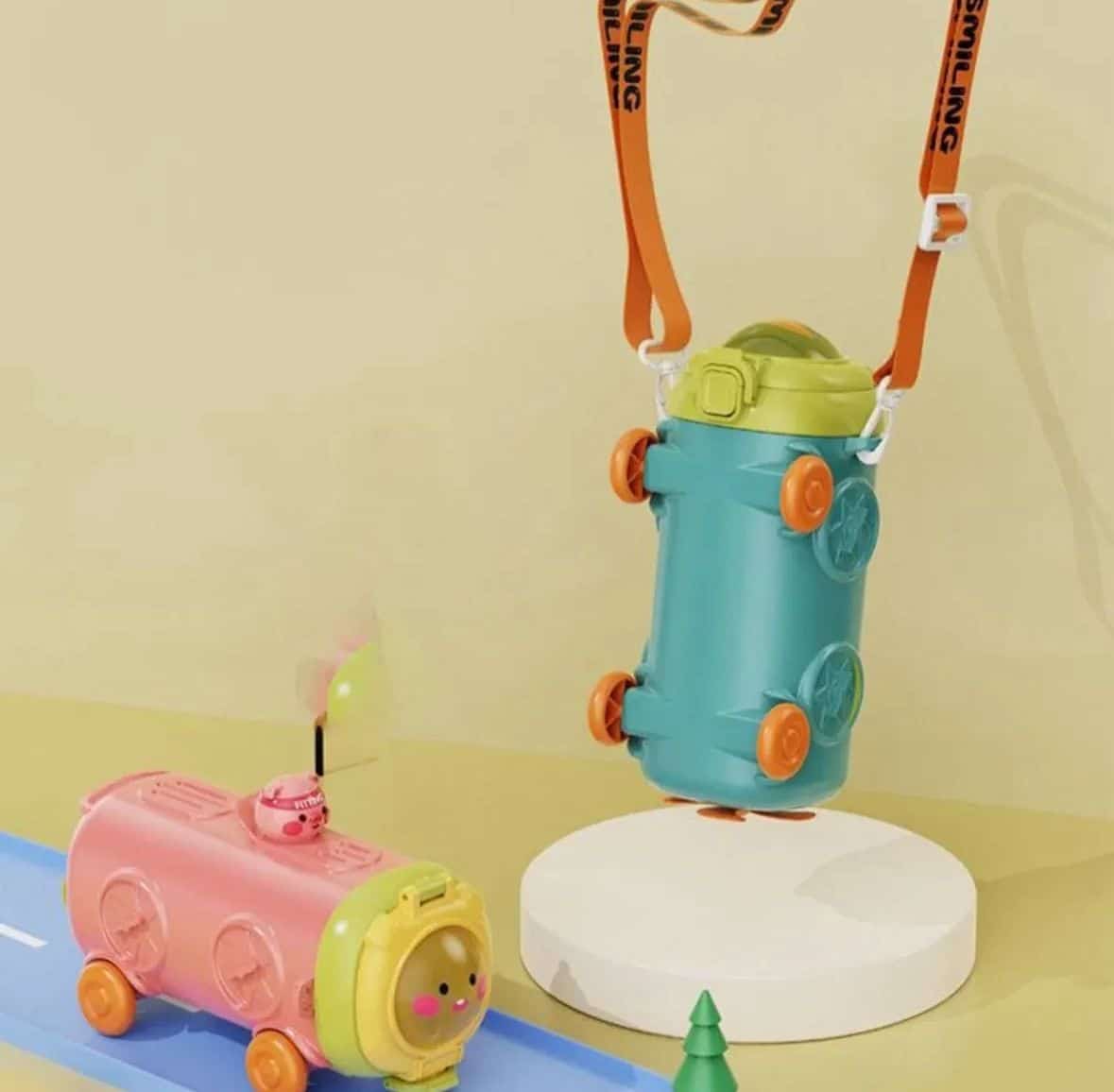 Kids Cartoons Bus Bottle - Image 5