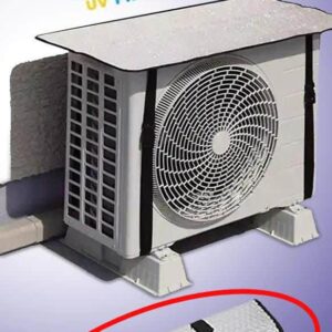 Window Air Conditioner Cover for Outside Units, Waterproof Window AC Unit Cover Sun Shade UV Defense, Snow, Ice, Frost, Leaf Guard
