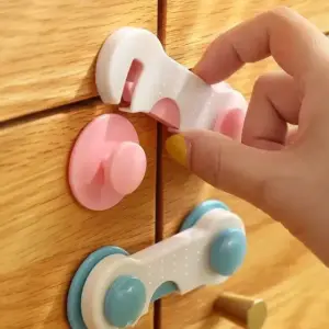 Child Safety Lock Drawer Locker, Cabinet Safety Lock, Baby Proof Drawer, Cabinet Lock Remover, Easy to Install Drawer Safety Locks