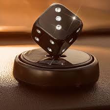 Dice-Shaped Car Dashboard Solar Freshener - Image 2