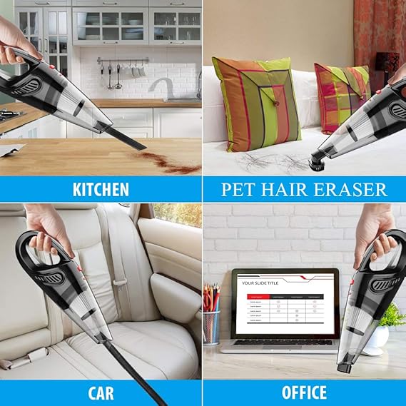 Hand Vacuum Cordless With High Power, Mini Vacuum Cleaner Handheld Rechargeable For Home And Car Cleaning - Image 5
