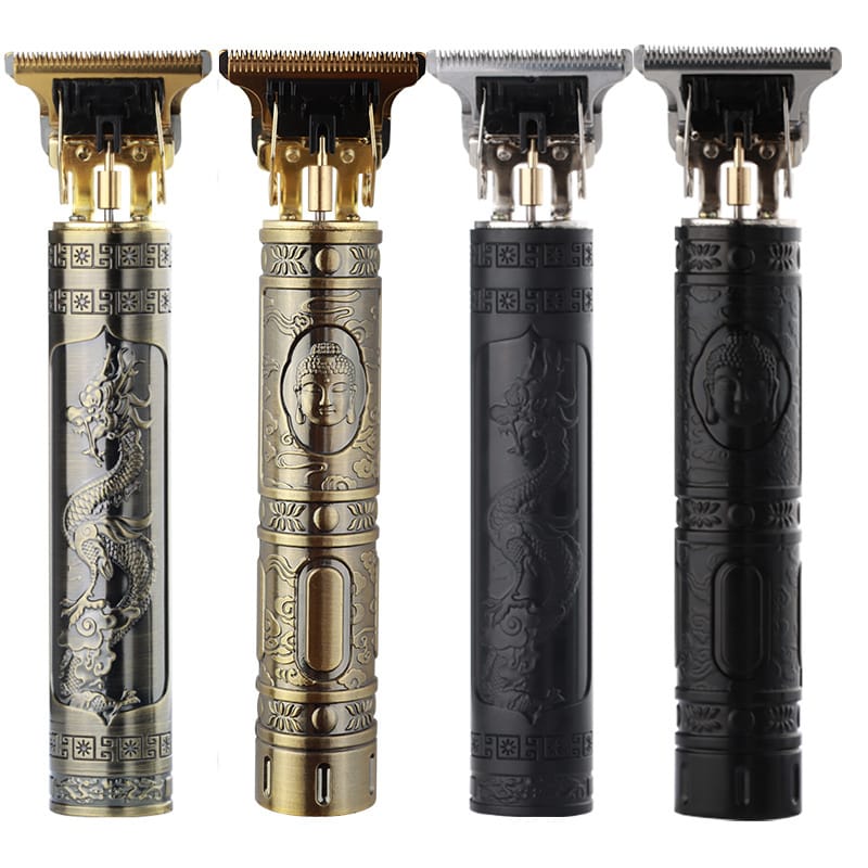Vintage T9 USB Hair Clipper For Men Beard Shaver Hair New Barber Beard trimmer ( Plastic) - Image 2
