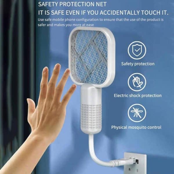 Usb Mini Electric Mosquito Racket Random Color - Image 4