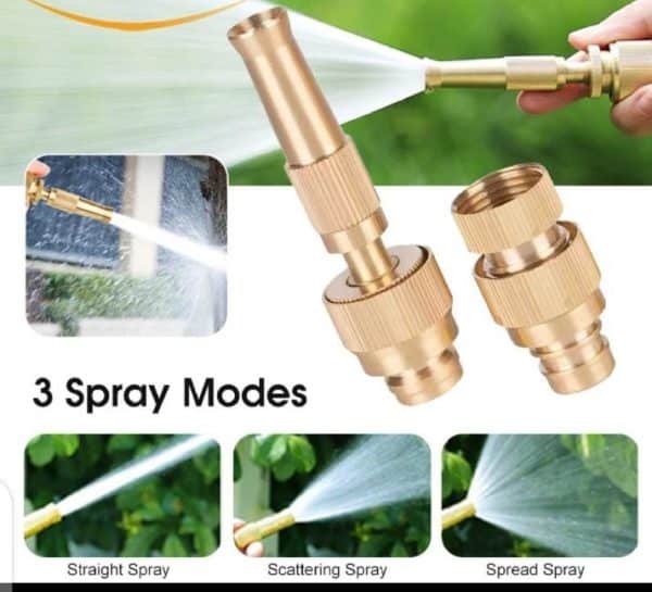 Portable Water Sprayer Nozzle Adjustable High Pressure Car Washing Garden Hose Sprinkler System Car Wash Watering Water Spray Nozzle - Image 5